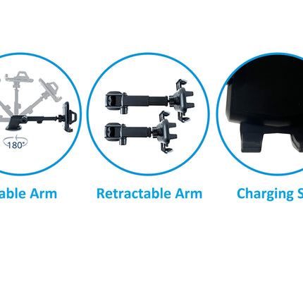 360 Car Phone Mount Holder with Adaptable Cradle 2.0