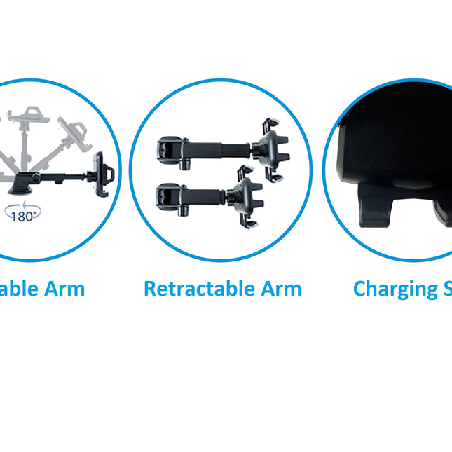 360 Car Phone Mount Holder with Adaptable Cradle 2.0