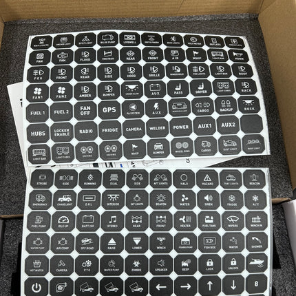 Auxiliary 6 Button Panel