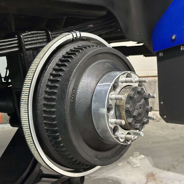 10 Row Pure White Wheel Light Kit