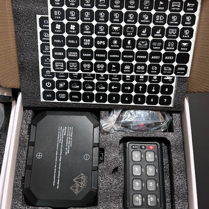 Auxiliary 8 Button Panel