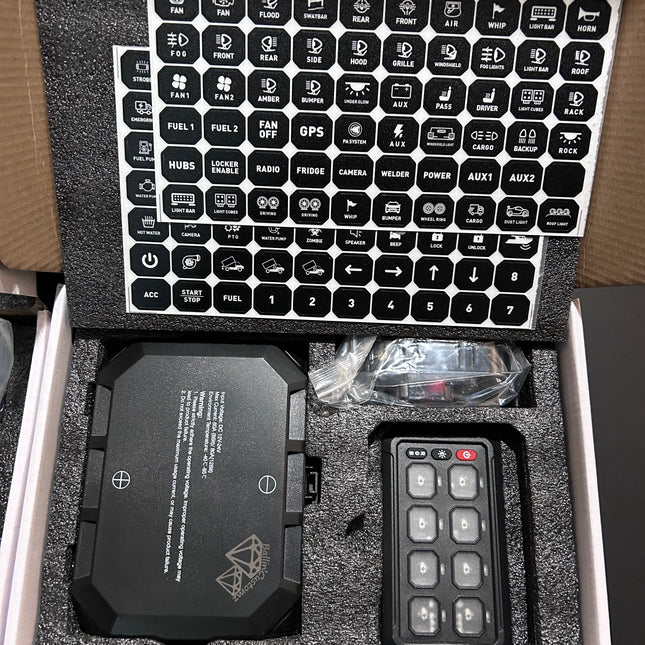 Auxiliary 8 Button Panel
