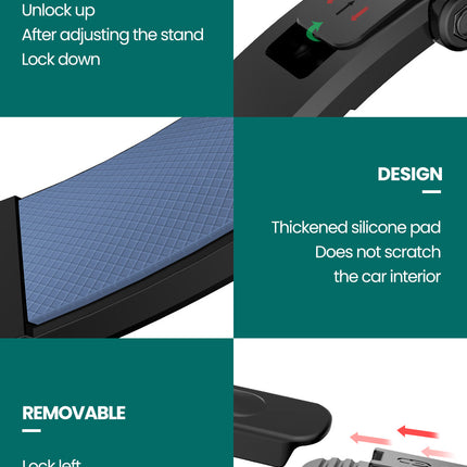 Magnetic Cell Phone Holder for Car Dashboard