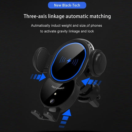 10W Wireless Automatic Clamping Mount Fast Charger For Your Car